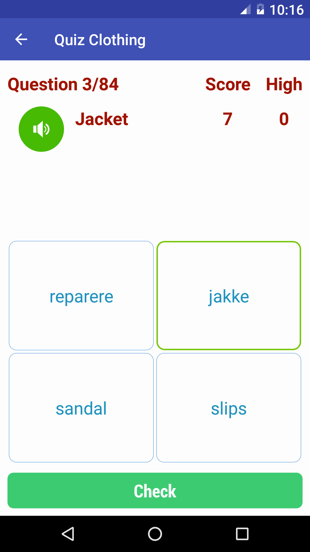 اسکرین شات 8 برنامه Learn Danish