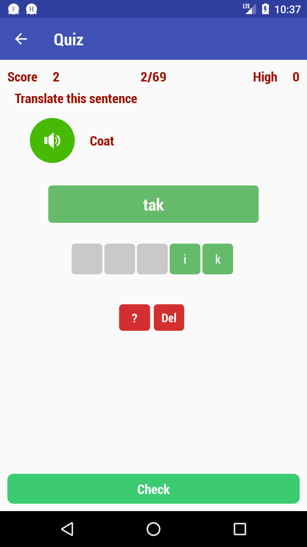اسکرین شات 7 برنامه Learn Finnish
