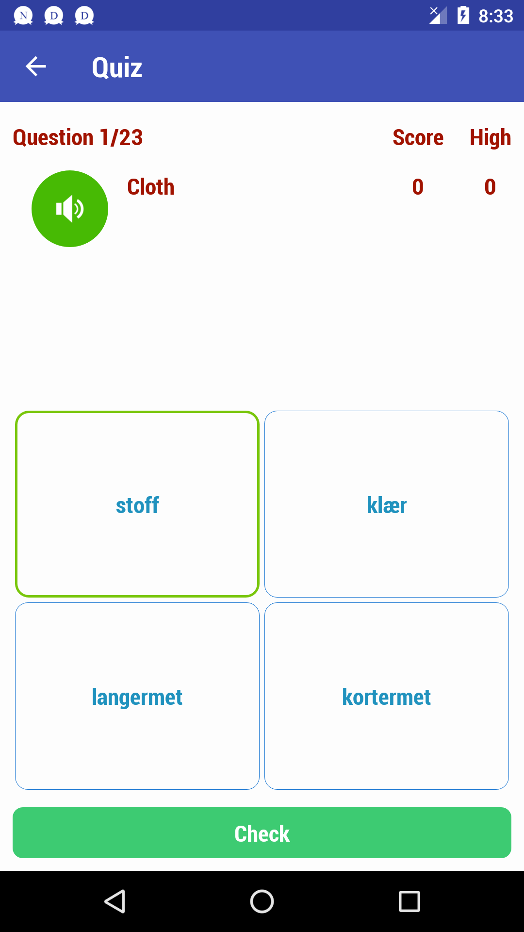 اسکرین شات 8 برنامه Learn Norwegian