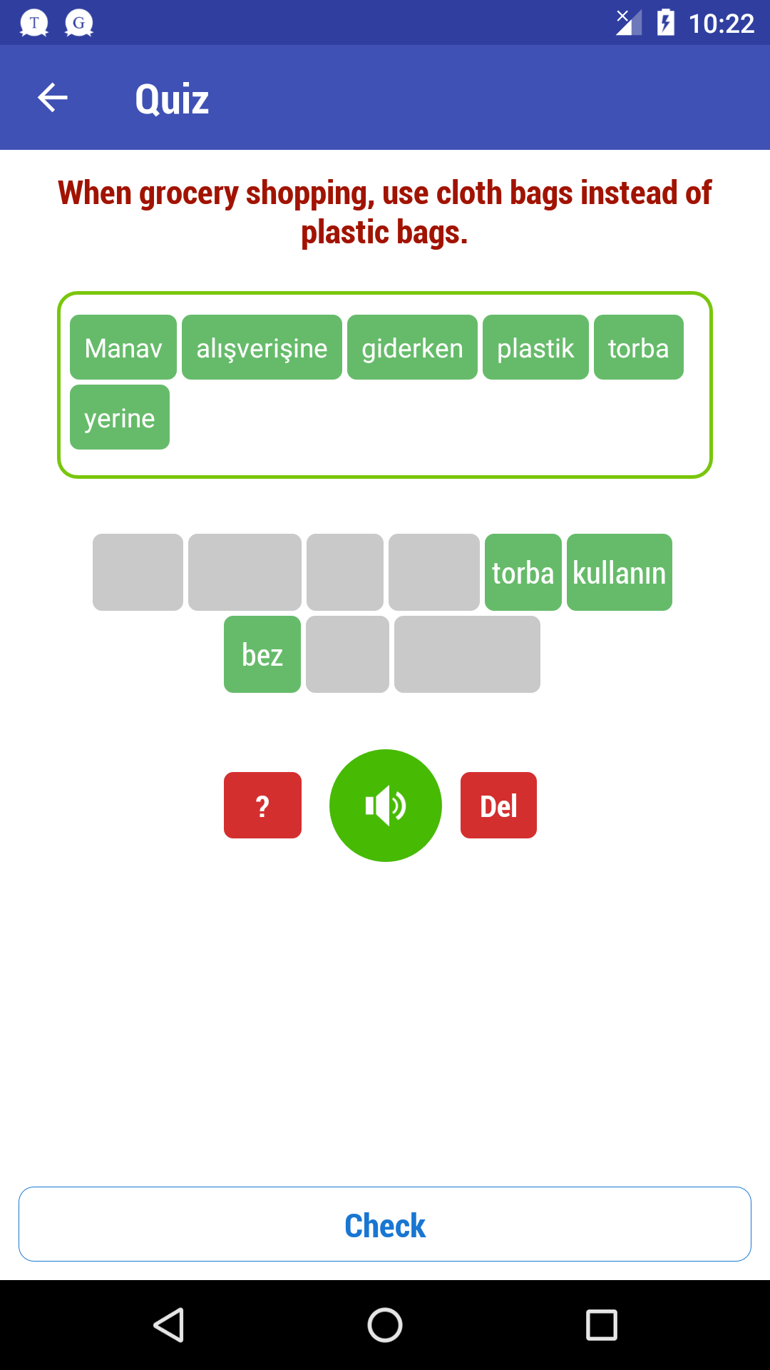 اسکرین شات 6 برنامه Learn Turkish