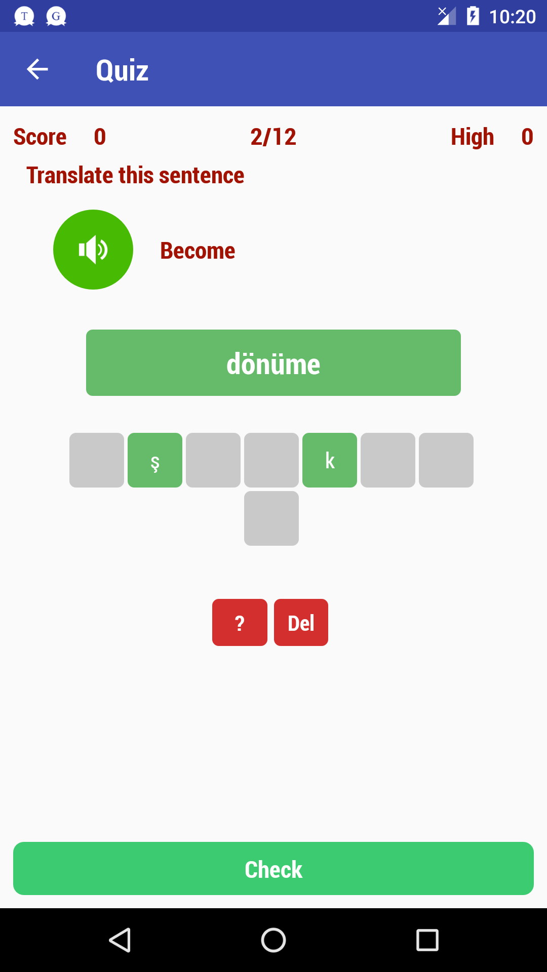 اسکرین شات 7 برنامه Learn Turkish