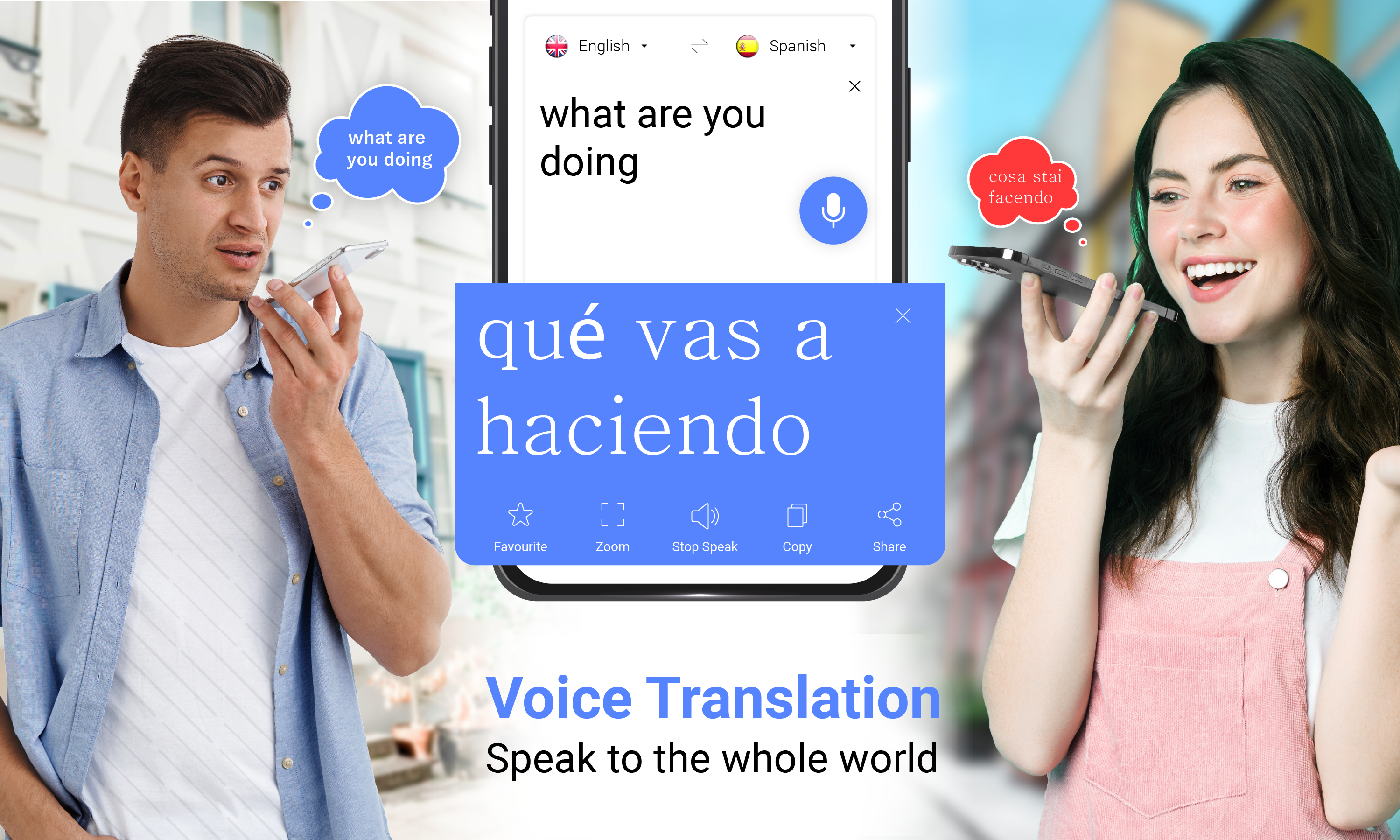 اسکرین شات 3 برنامه All Language Translate App