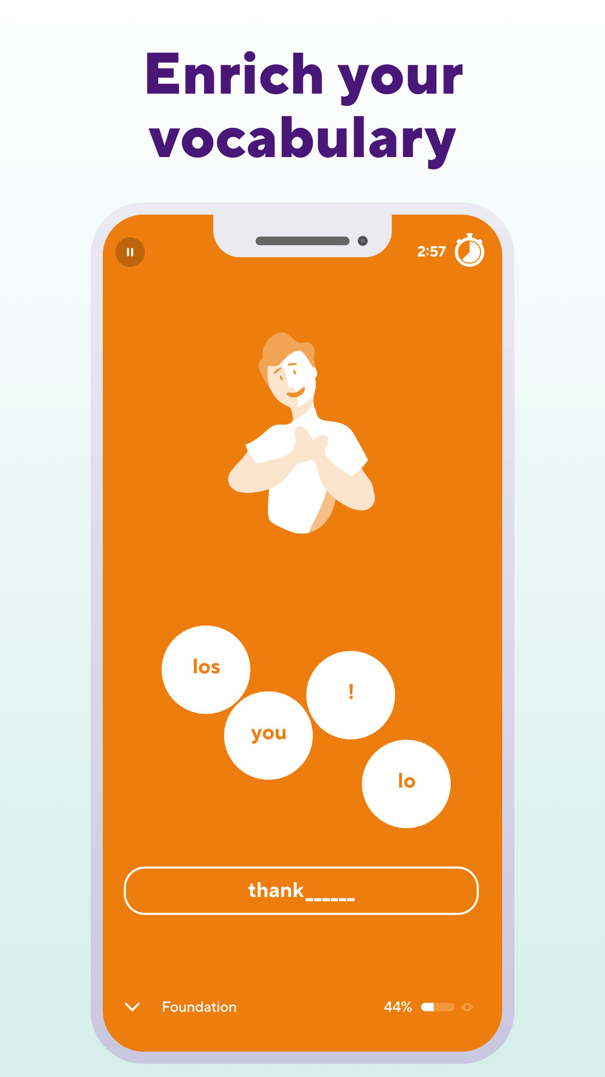 اسکرین شات 4 برنامه Drops: Language Learning Games