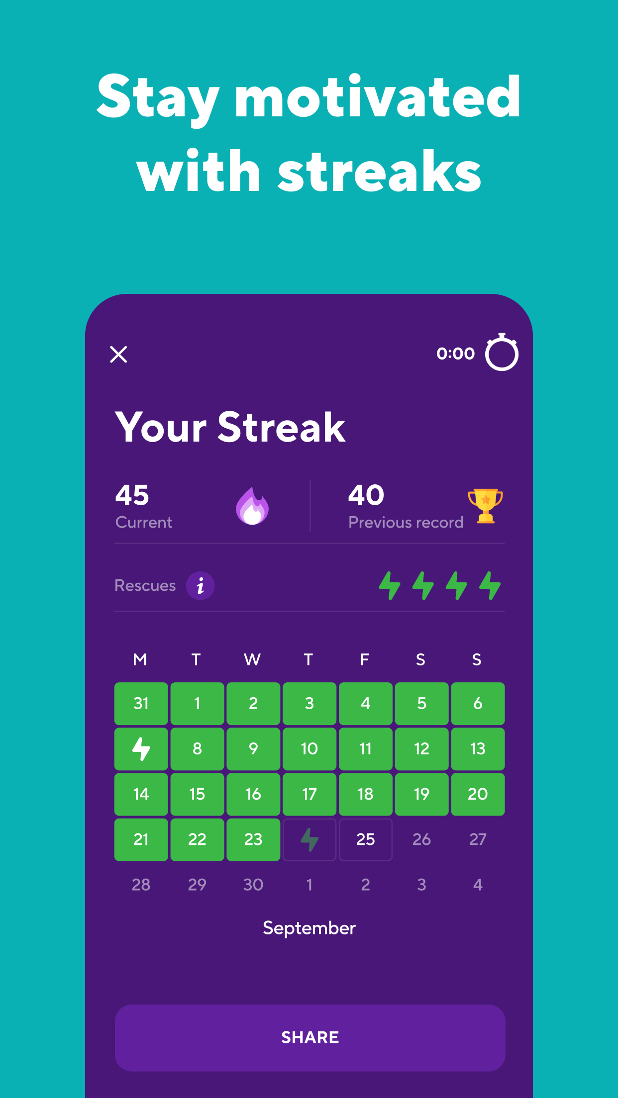 اسکرین شات 3 برنامه Drops: Language Learning Games