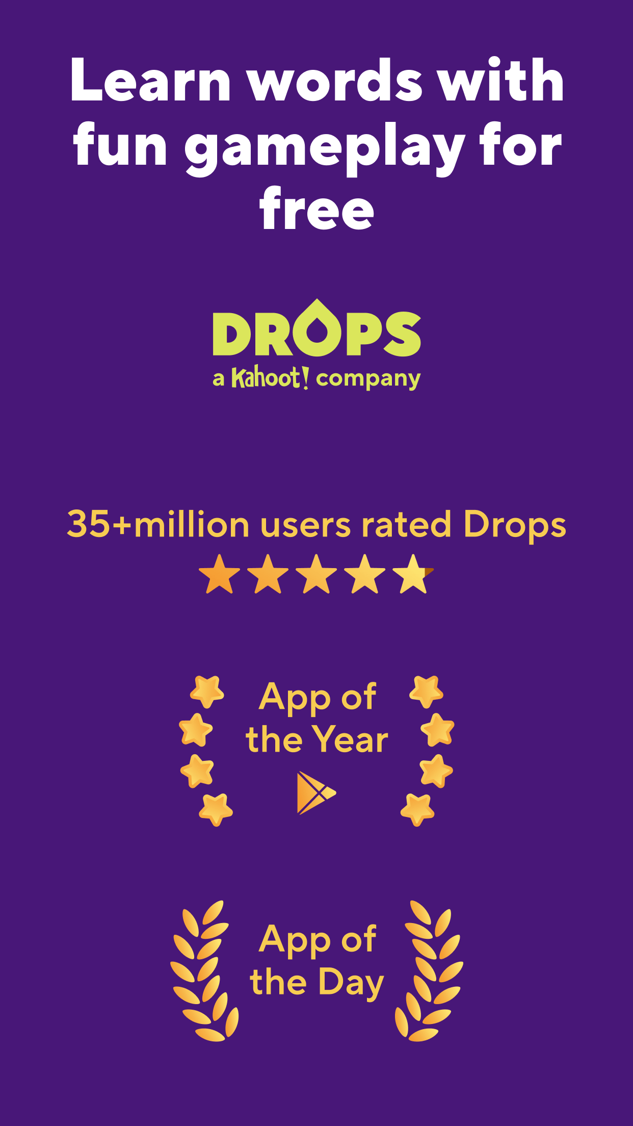 اسکرین شات 4 برنامه Drops: Language Learning Games