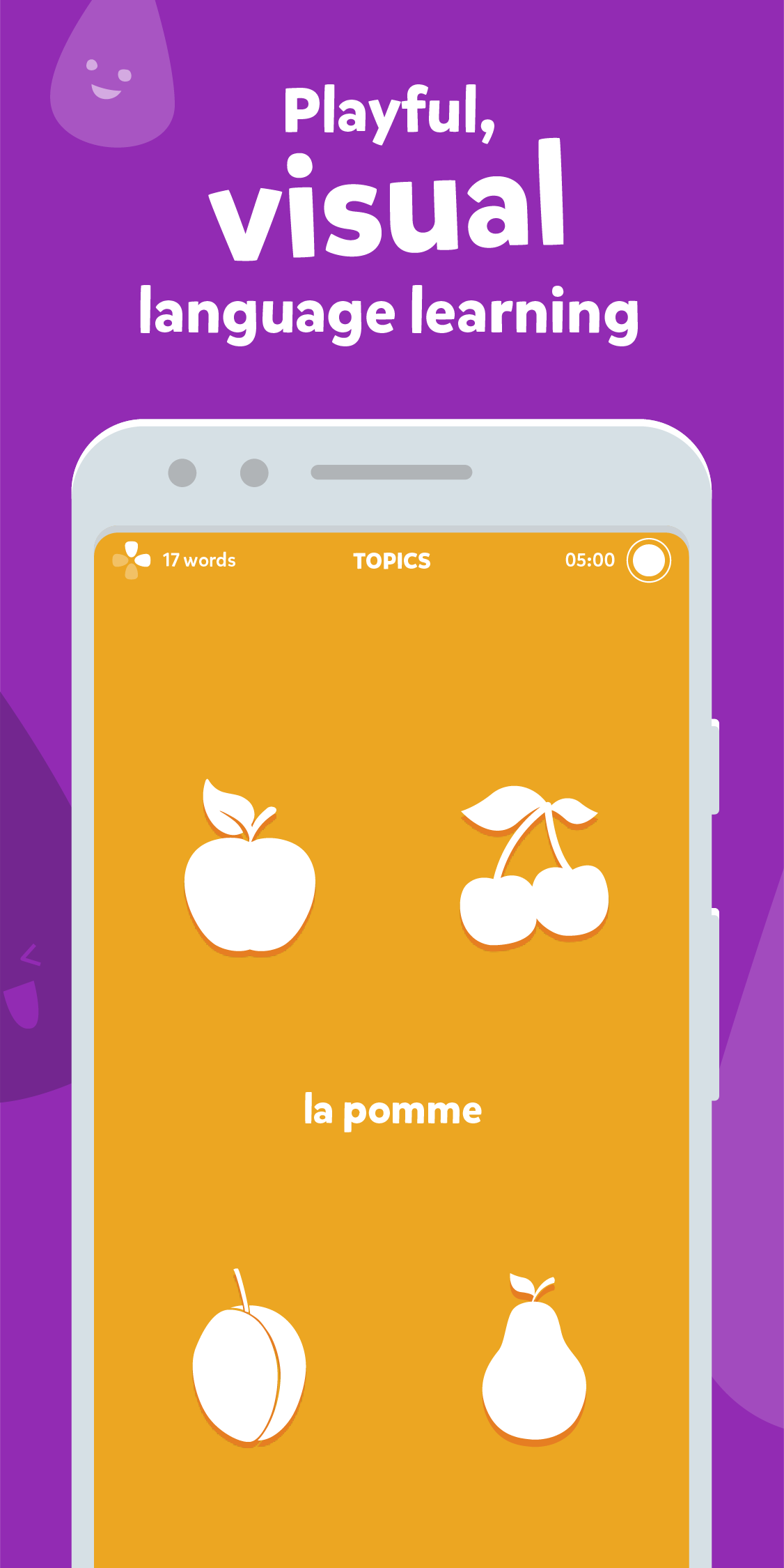 اسکرین شات 4 برنامه Droplets Kid Language Learning