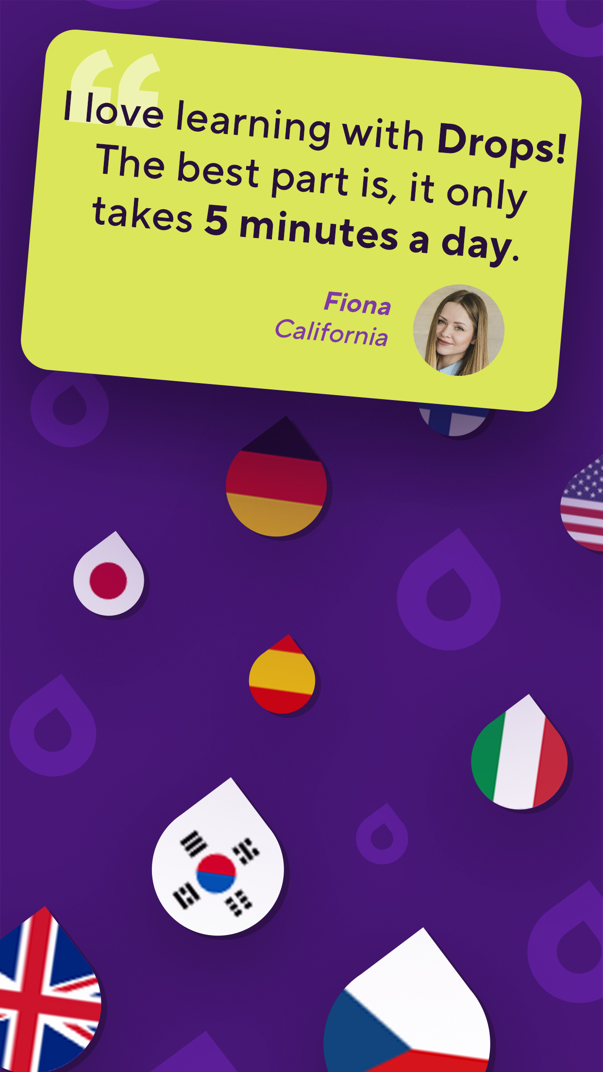 اسکرین شات 4 برنامه Drops: Learn Dutch