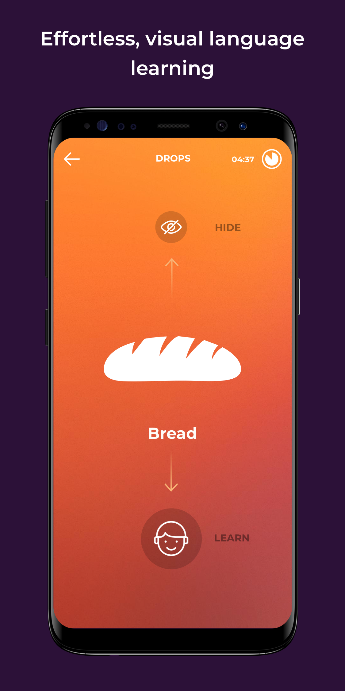 اسکرین شات 3 برنامه Drops: Learn Italian