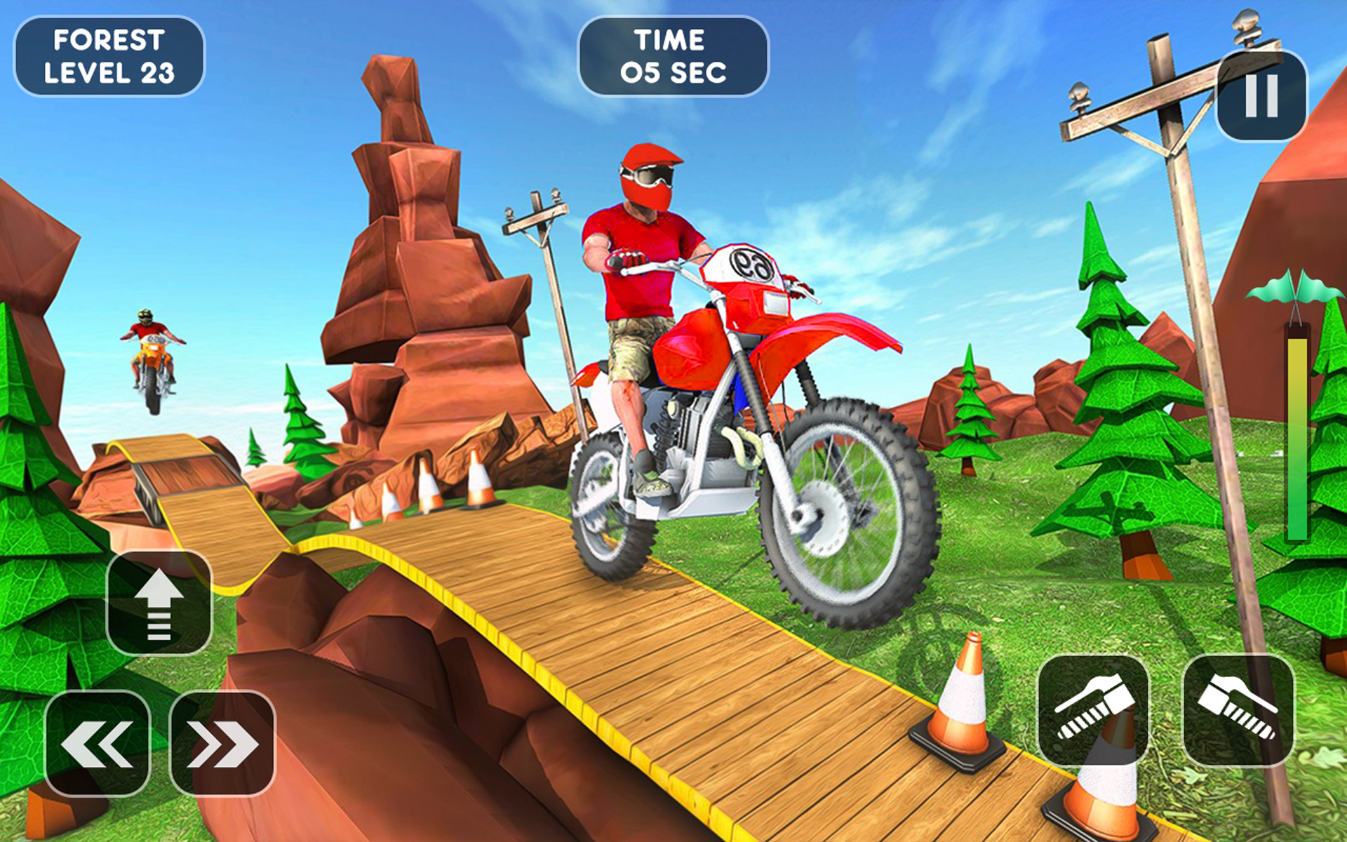 اسکرین شات 4 بازی Bike Stunt Racing Bike Games