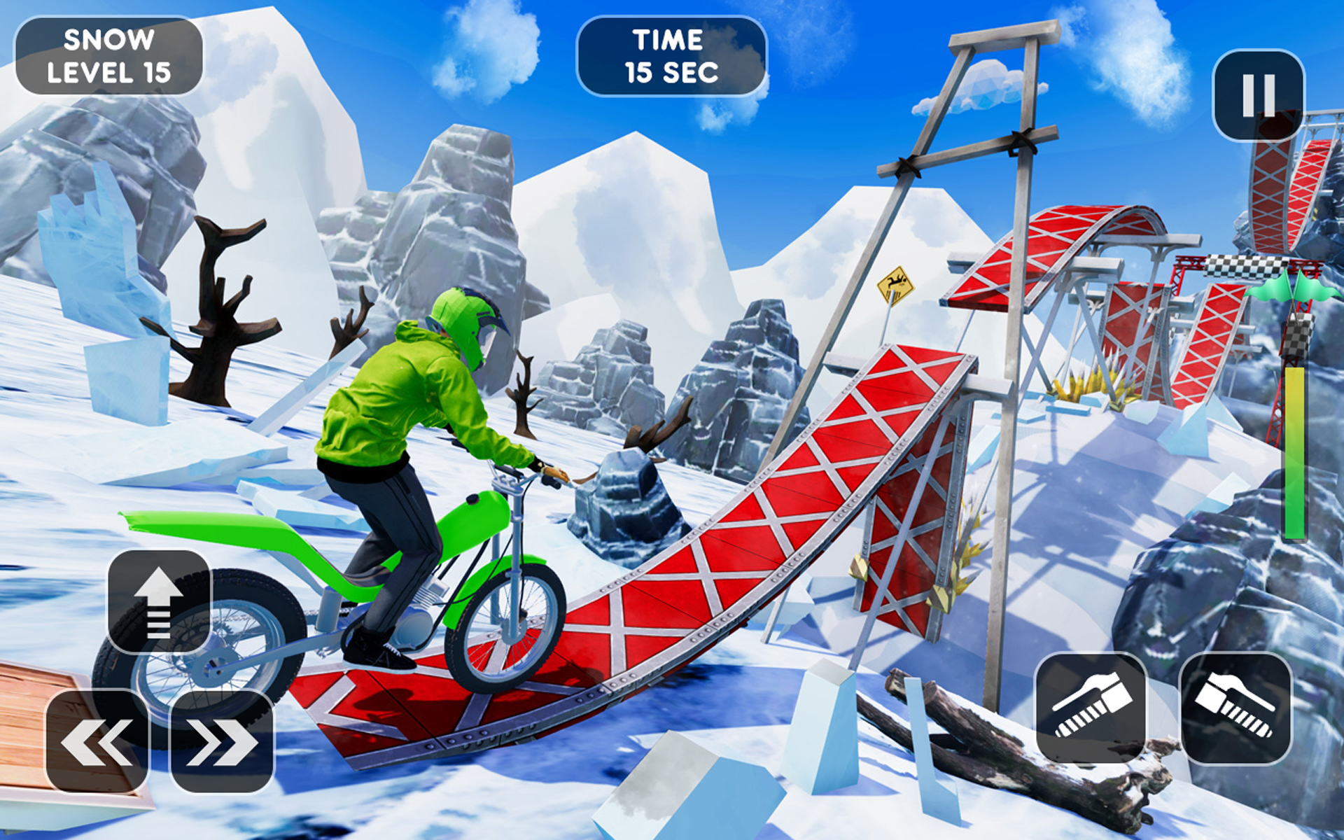 اسکرین شات 2 بازی Bike Stunt Racing Bike Games