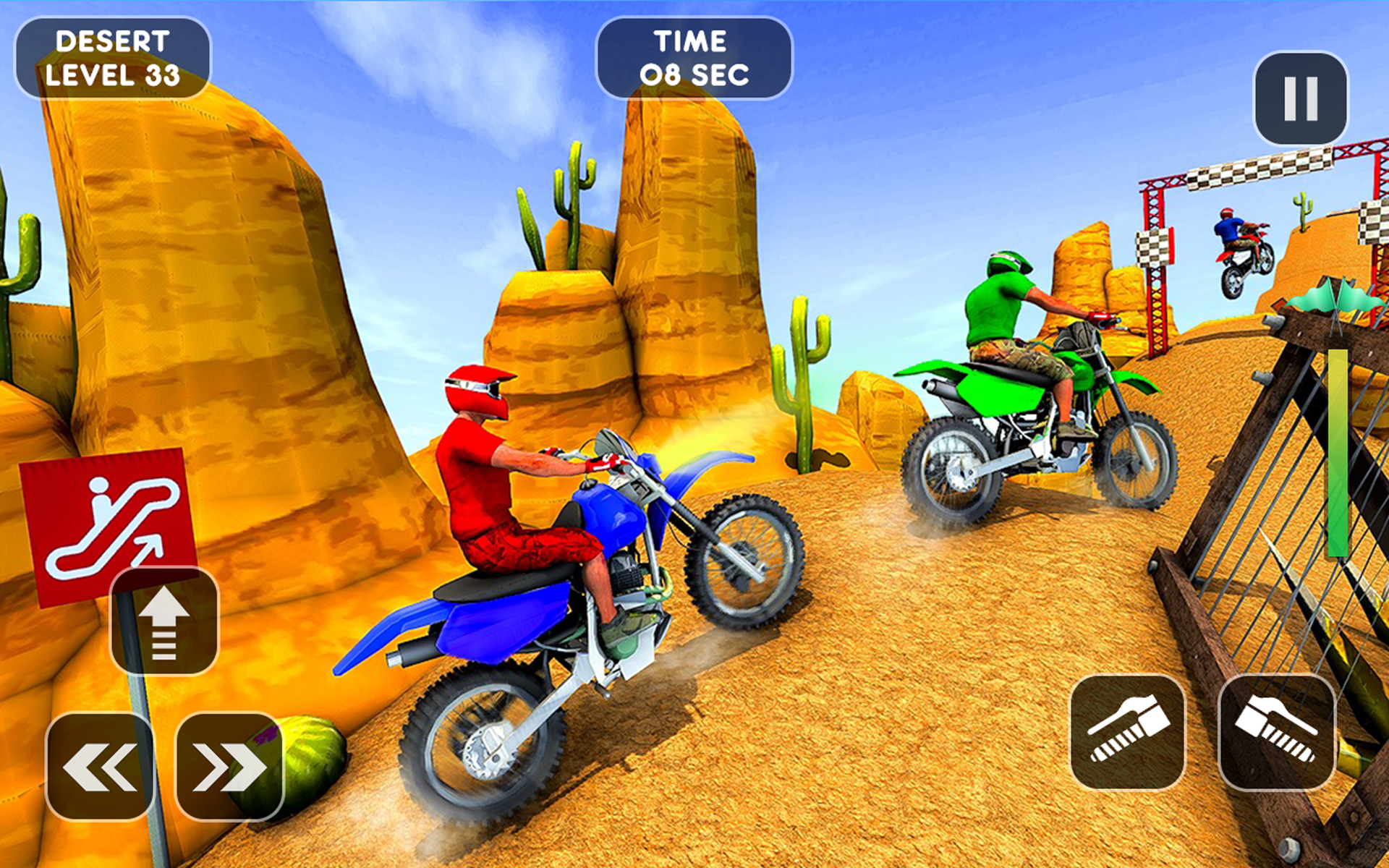 اسکرین شات 6 بازی Bike Stunt Racing Bike Games