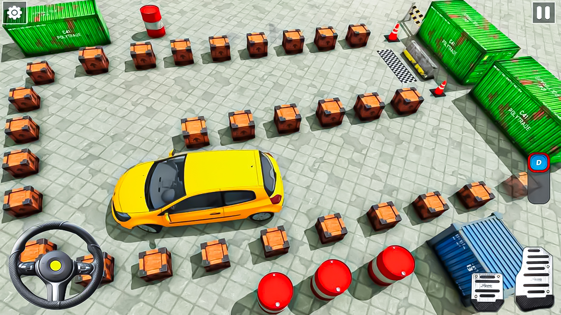 اسکرین شات 5 برنامه Advance Car Parking: Car Games