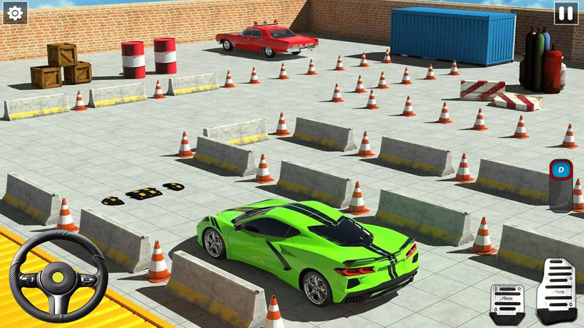 اسکرین شات 3 برنامه Advance Car Parking: Car Games
