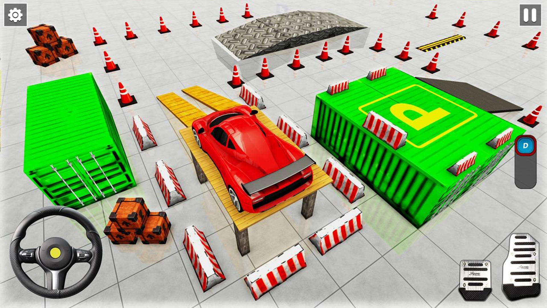 اسکرین شات 8 برنامه Advance Car Parking: Car Games