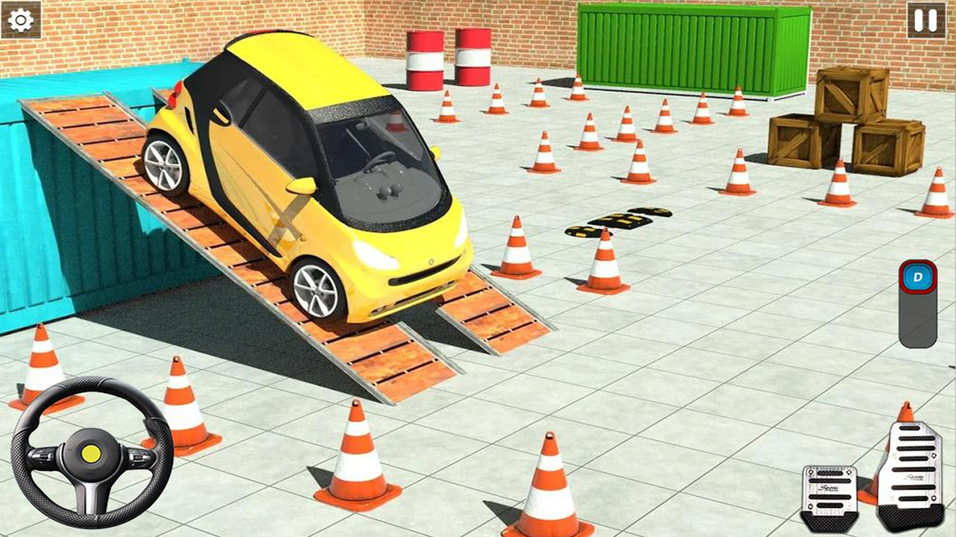 اسکرین شات 1 برنامه Advance Car Parking: Car Games