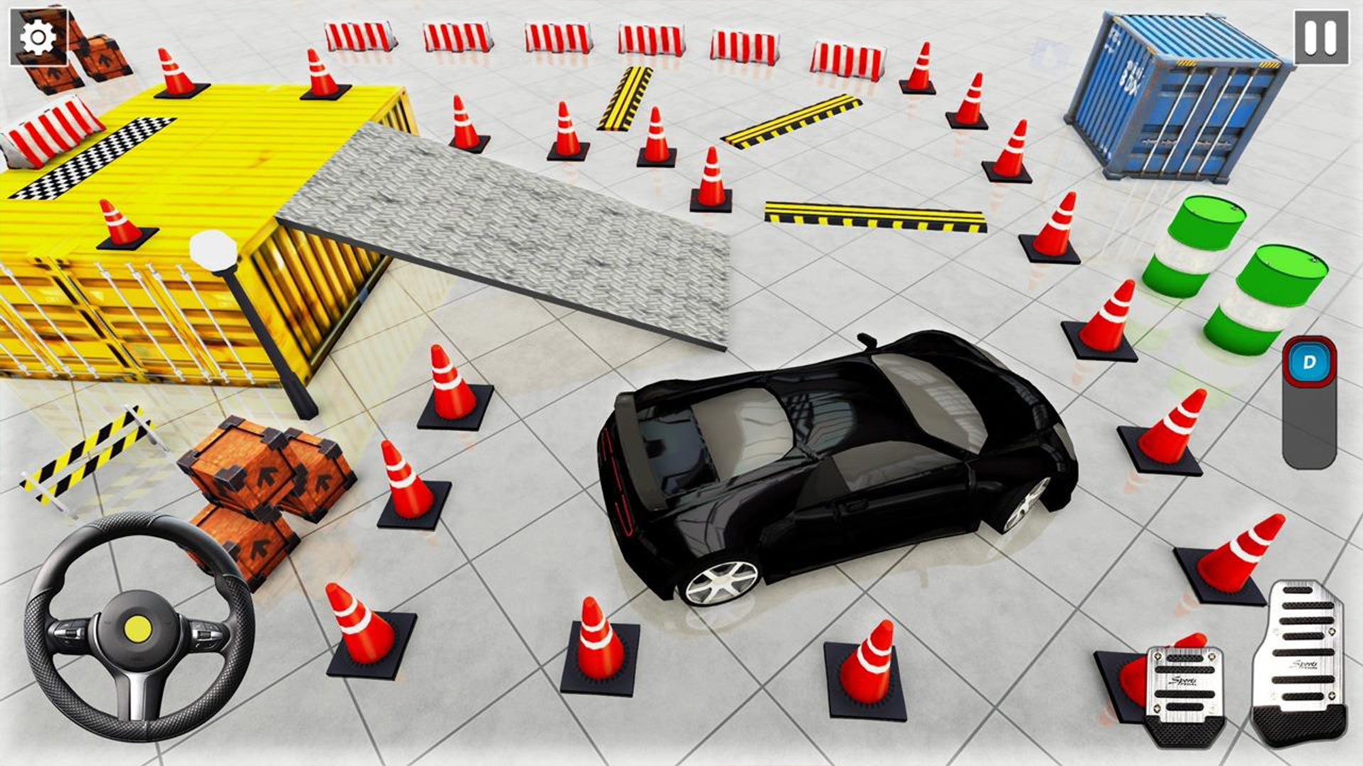 اسکرین شات 2 برنامه Advance Car Parking: Car Games