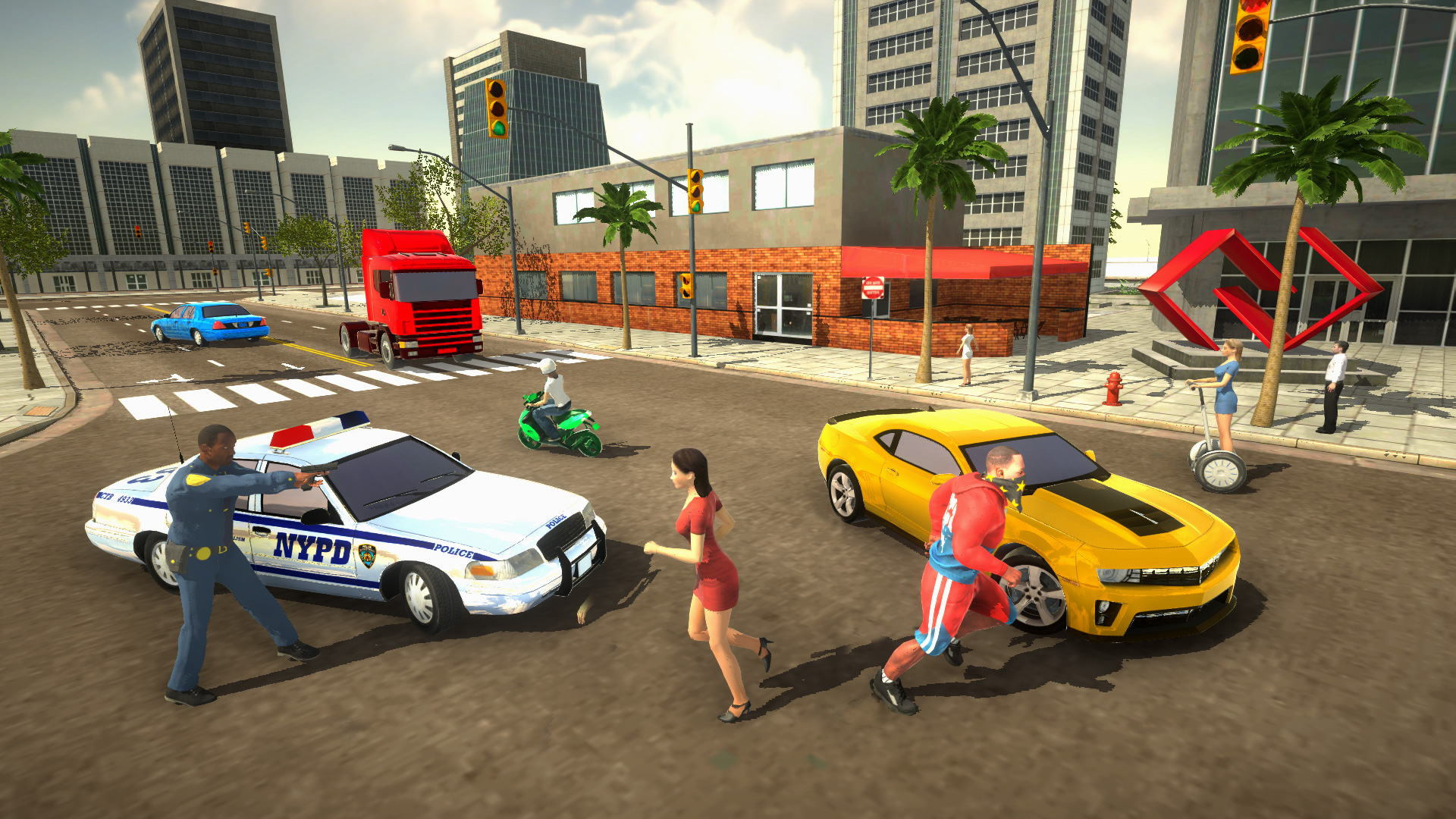 اسکرین شات 5 بازی Gangster Gun Shooting Games 3D