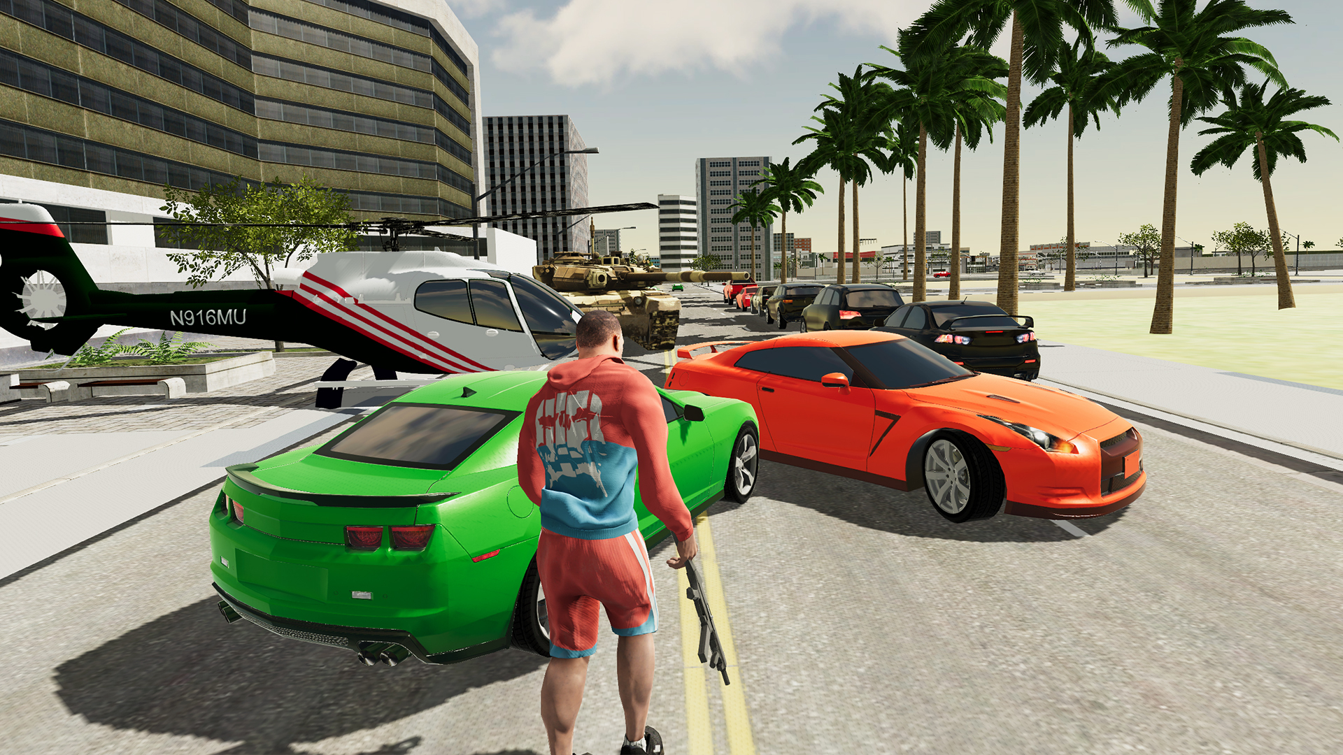 اسکرین شات 1 بازی Gangster Gun Shooting Games 3D