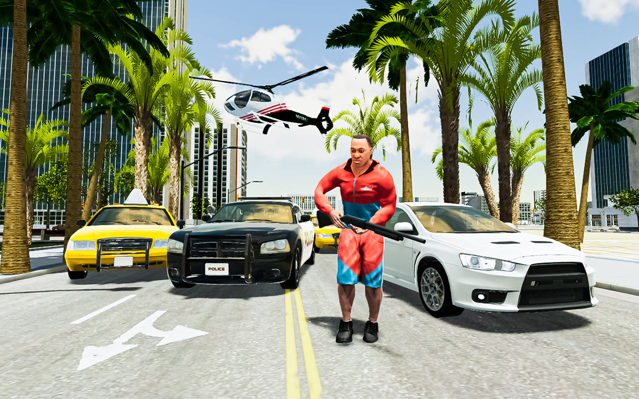 اسکرین شات 3 بازی Gangster Gun Shooting Games 3D