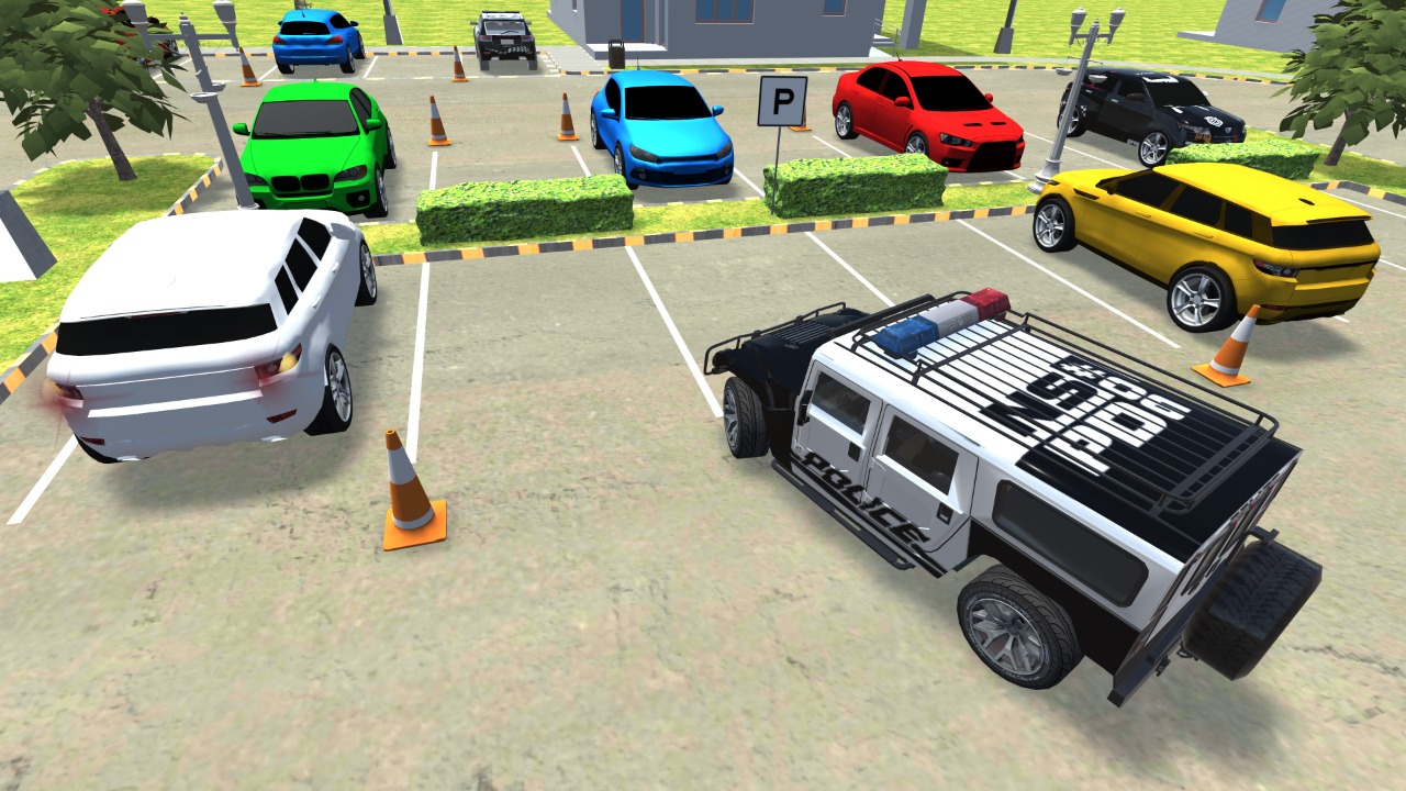 اسکرین شات 1 بازی Police Car Driving School Game