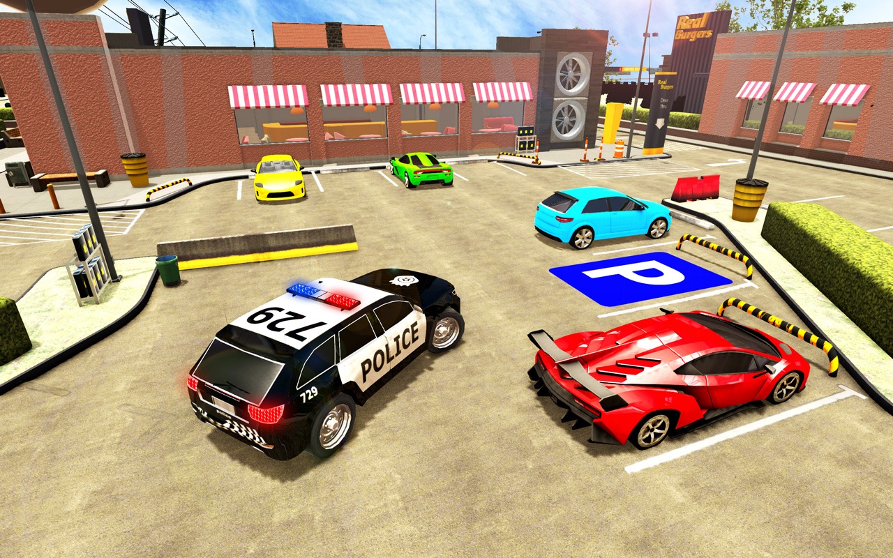 اسکرین شات 2 بازی Police Car Driving School Game