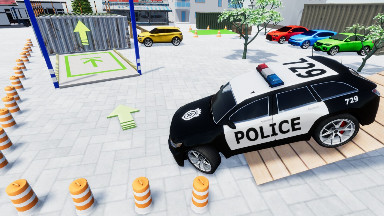 اسکرین شات 6 بازی Police Car Driving School Game