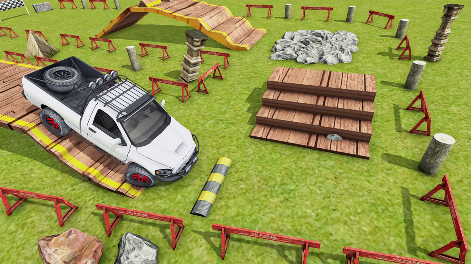 اسکرین شات 3 بازی 4x4 Driving Simulator Games