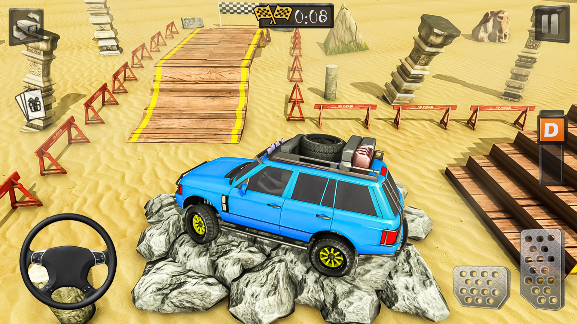 اسکرین شات 6 بازی 4x4 Offroad Driving Simulator