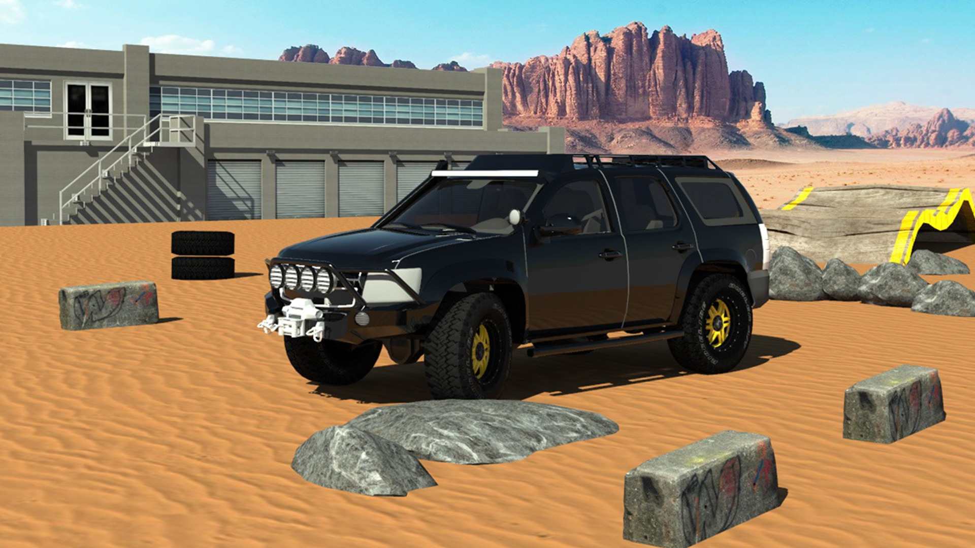 اسکرین شات 4 بازی 4x4 Driving Simulator Games