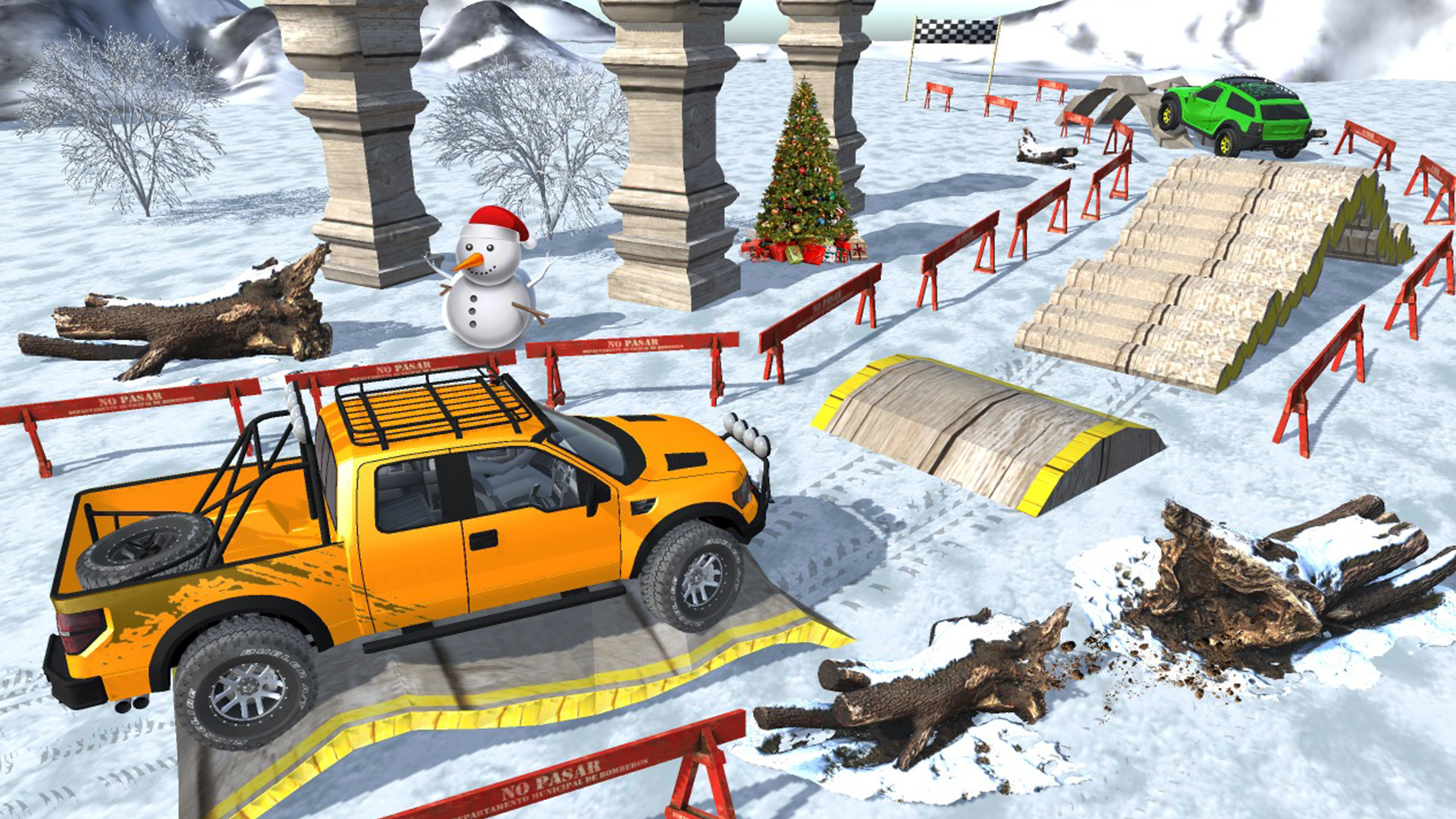 اسکرین شات 1 بازی 4x4 Driving Simulator Games