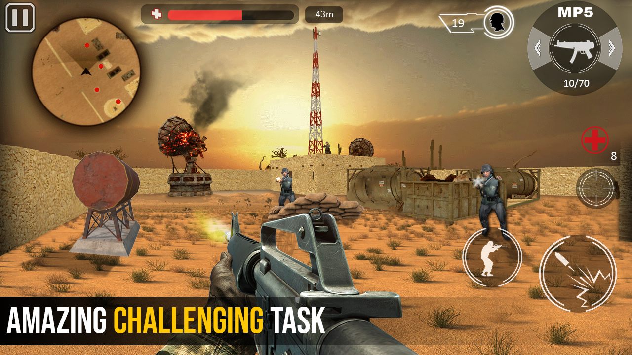 اسکرین شات 7 بازی Last Commando II: FPS Pro Game