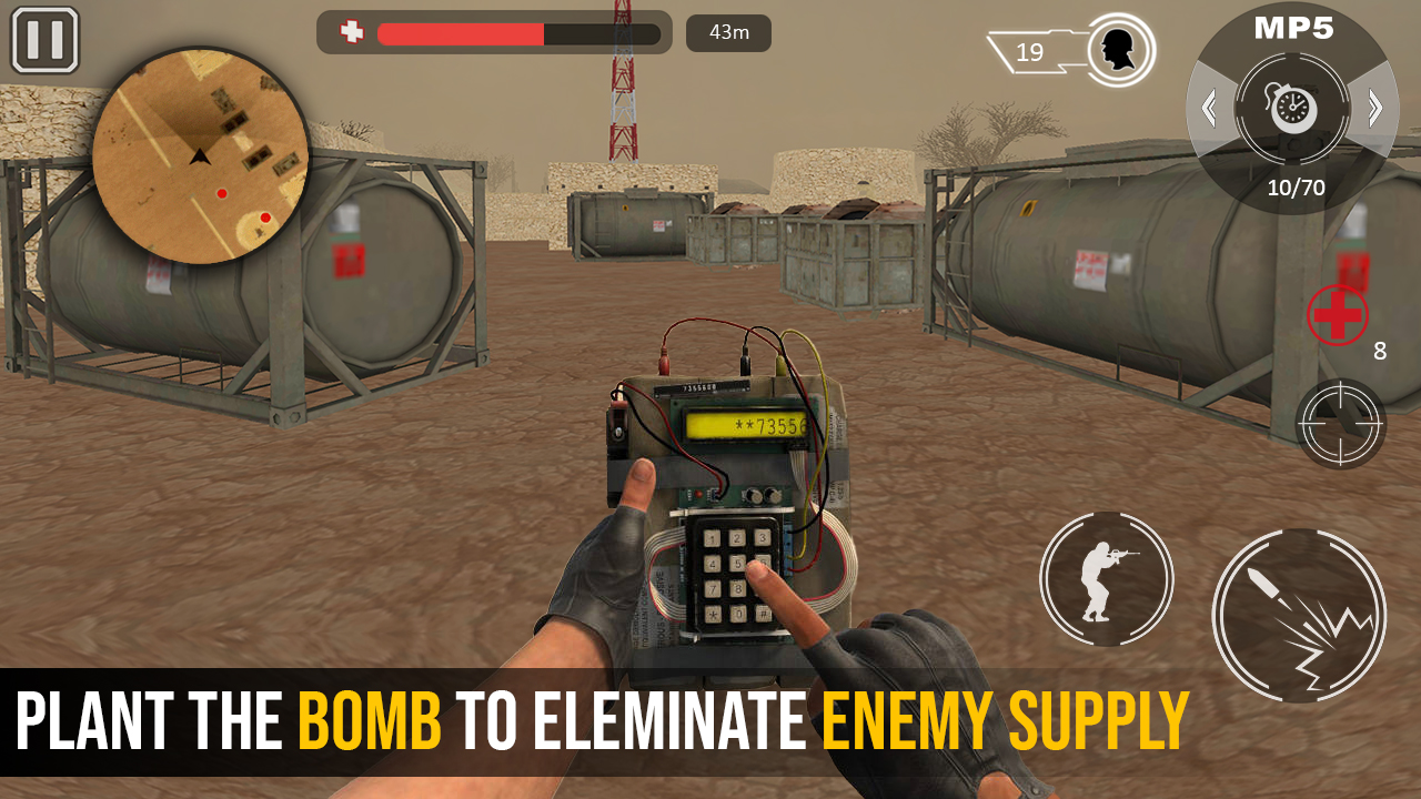 اسکرین شات 4 بازی Last Commando II: FPS Pro Game
