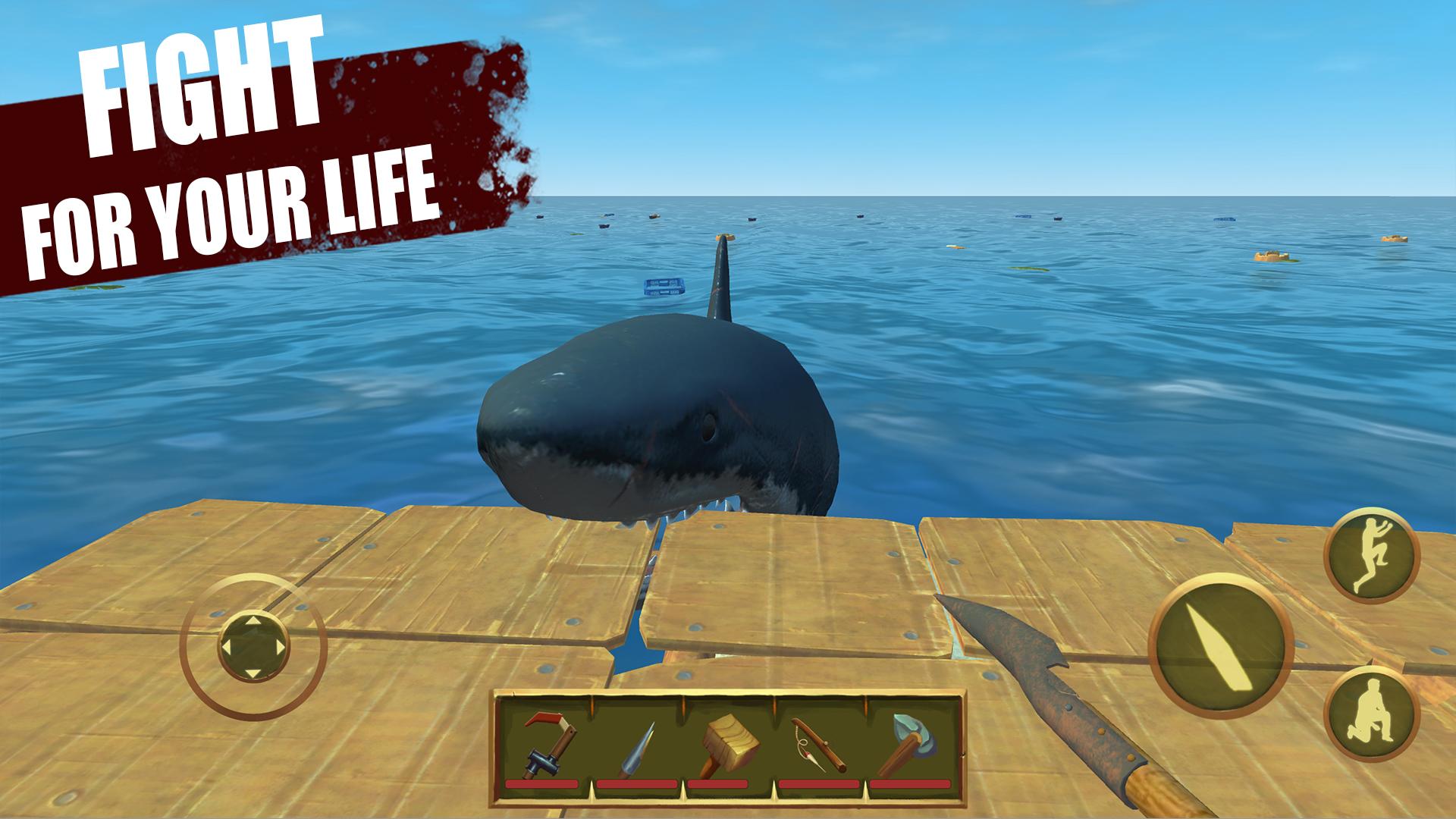 اسکرین شات 5 بازی Last Day on Raft: Ocean Survival