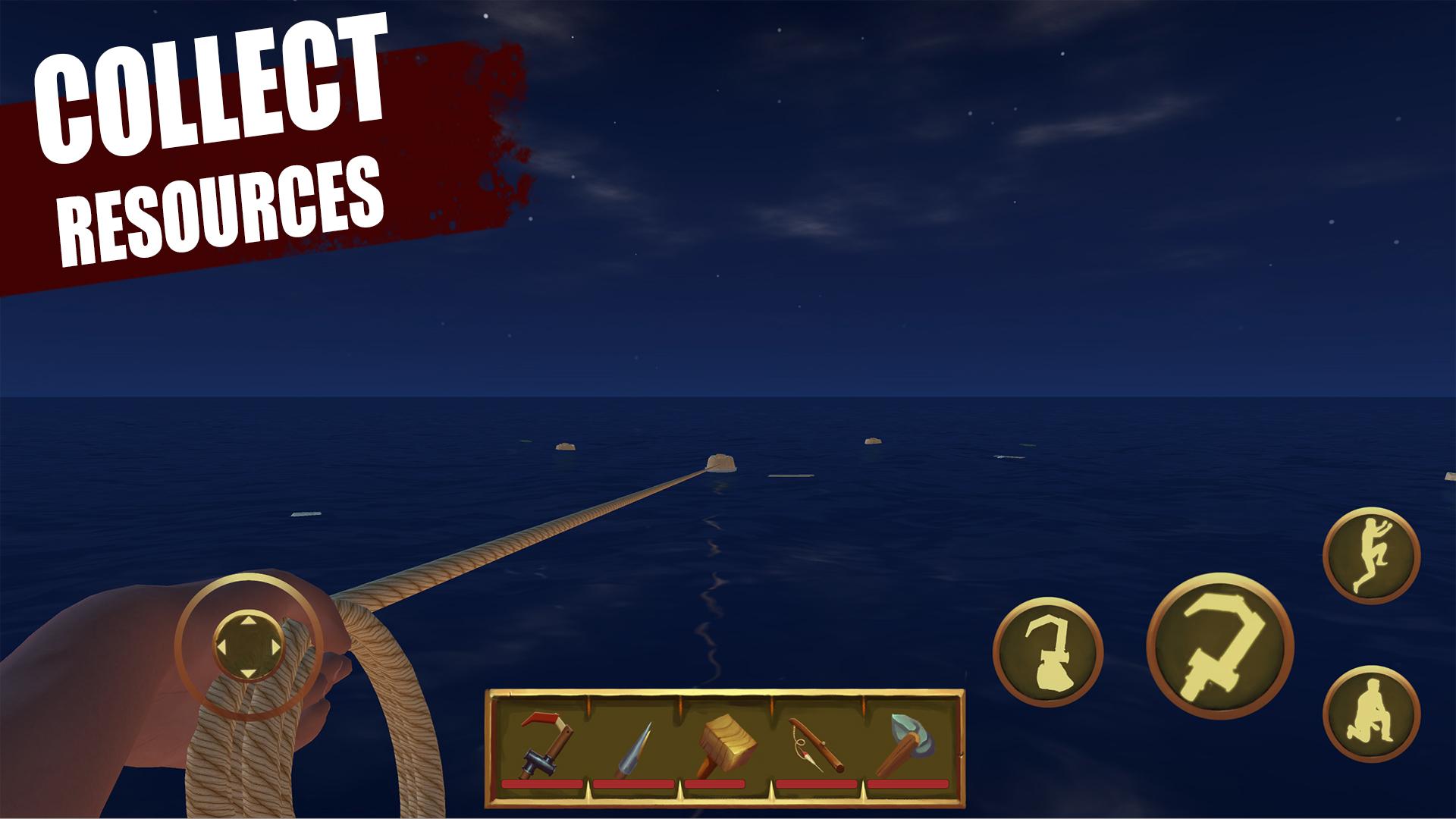 اسکرین شات 2 بازی Last Day on Raft: Ocean Survival