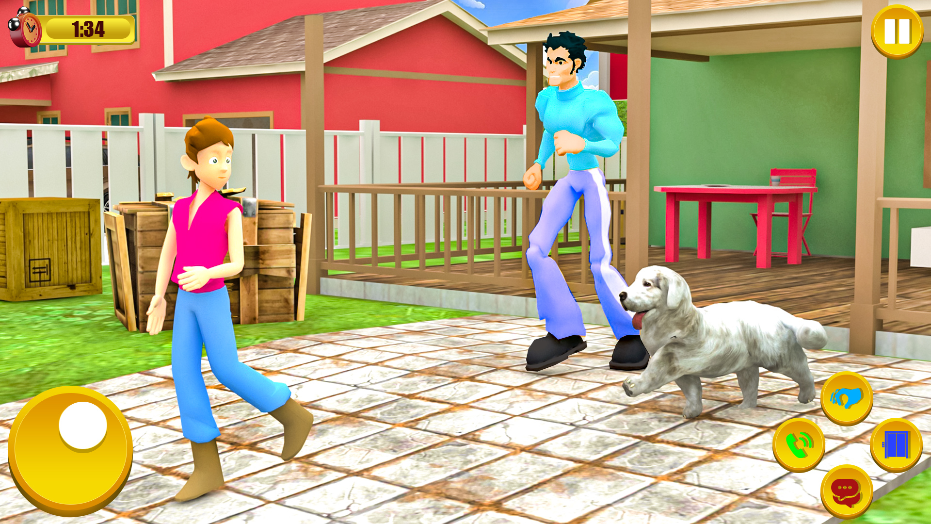 اسکرین شات 3 بازی Terrible Home Neighbors Escape