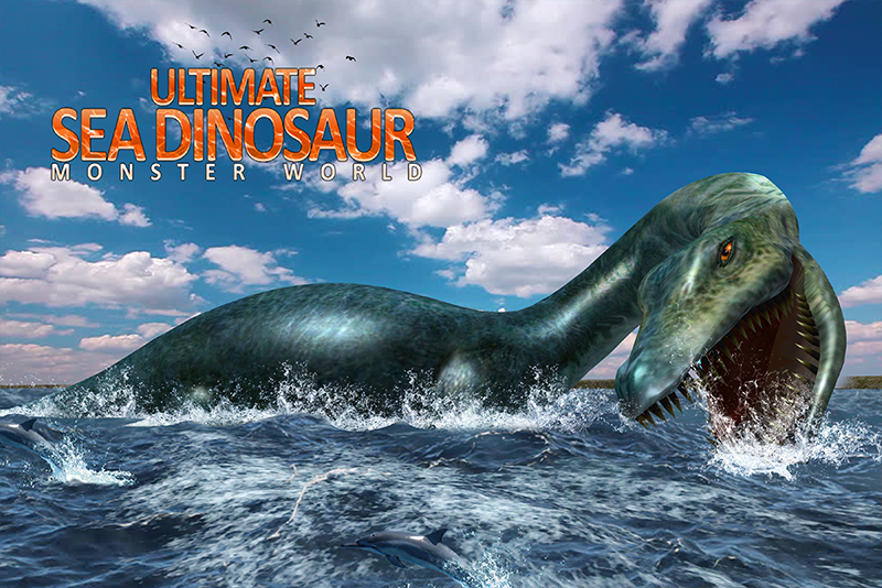 اسکرین شات 5 برنامه Sea Monster City Dinosaur Game