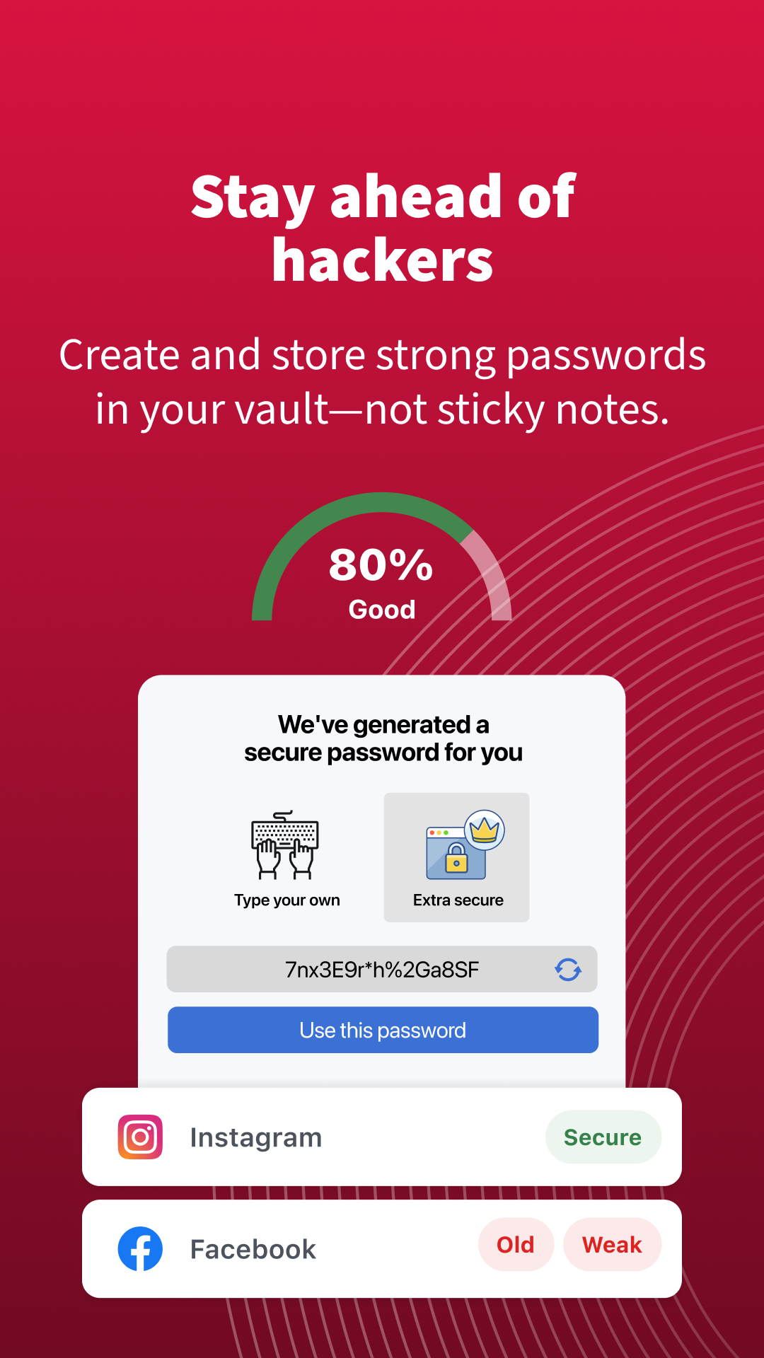 اسکرین شات 6 برنامه LastPass Password Manager