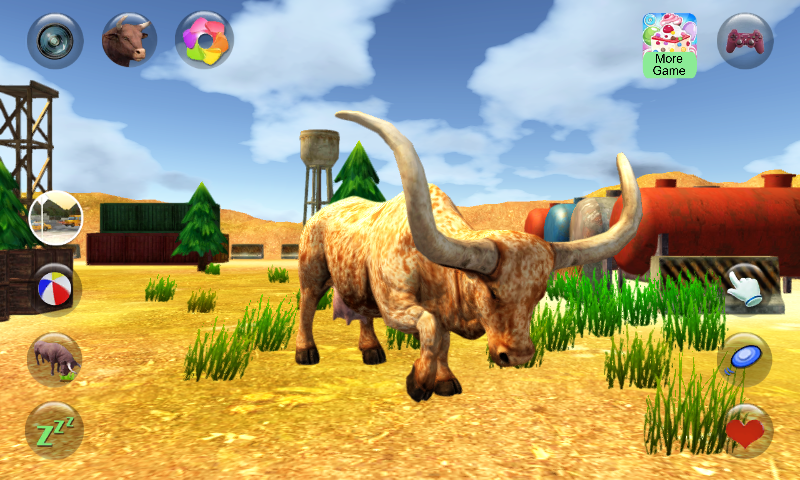 اسکرین شات 3 برنامه Talking Bull