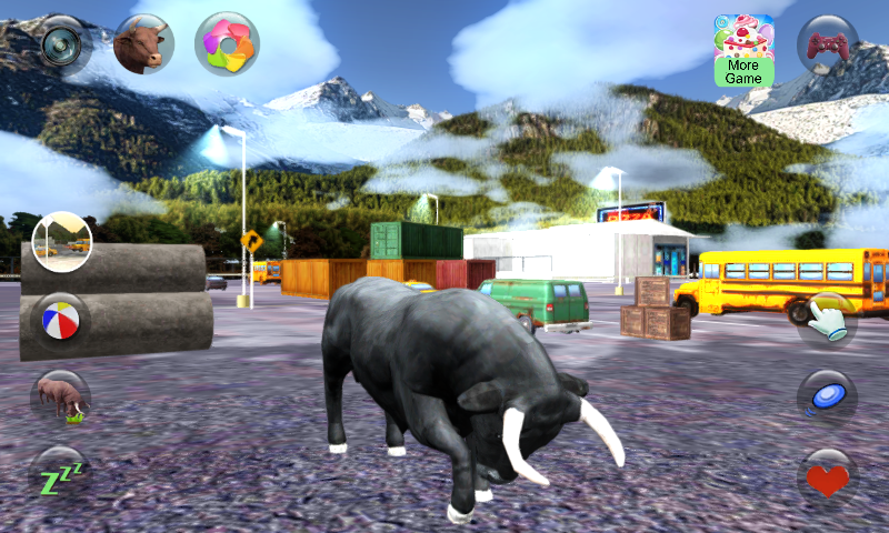 اسکرین شات 1 برنامه Talking Bull