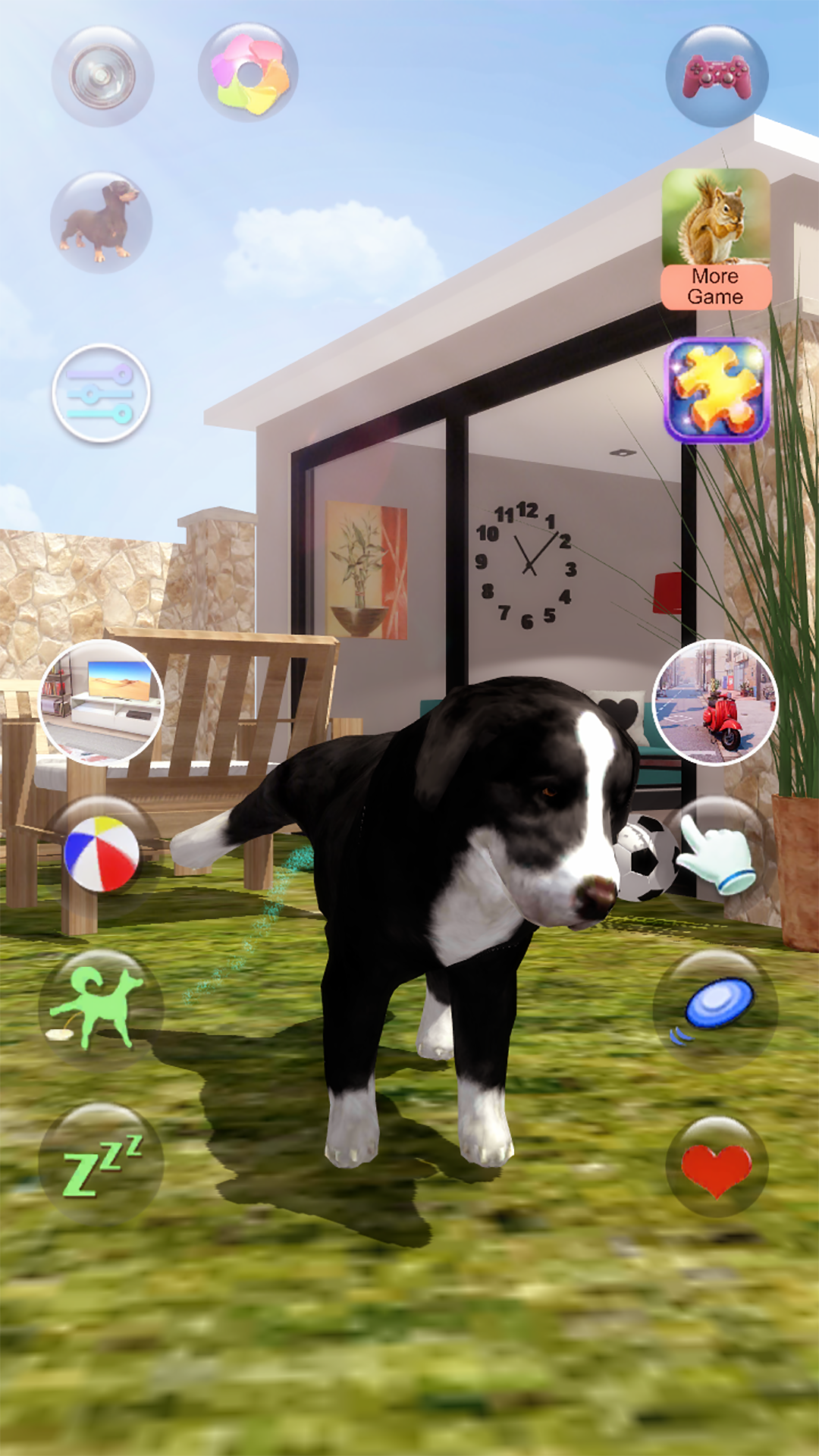اسکرین شات 2 بازی Talking Dogs