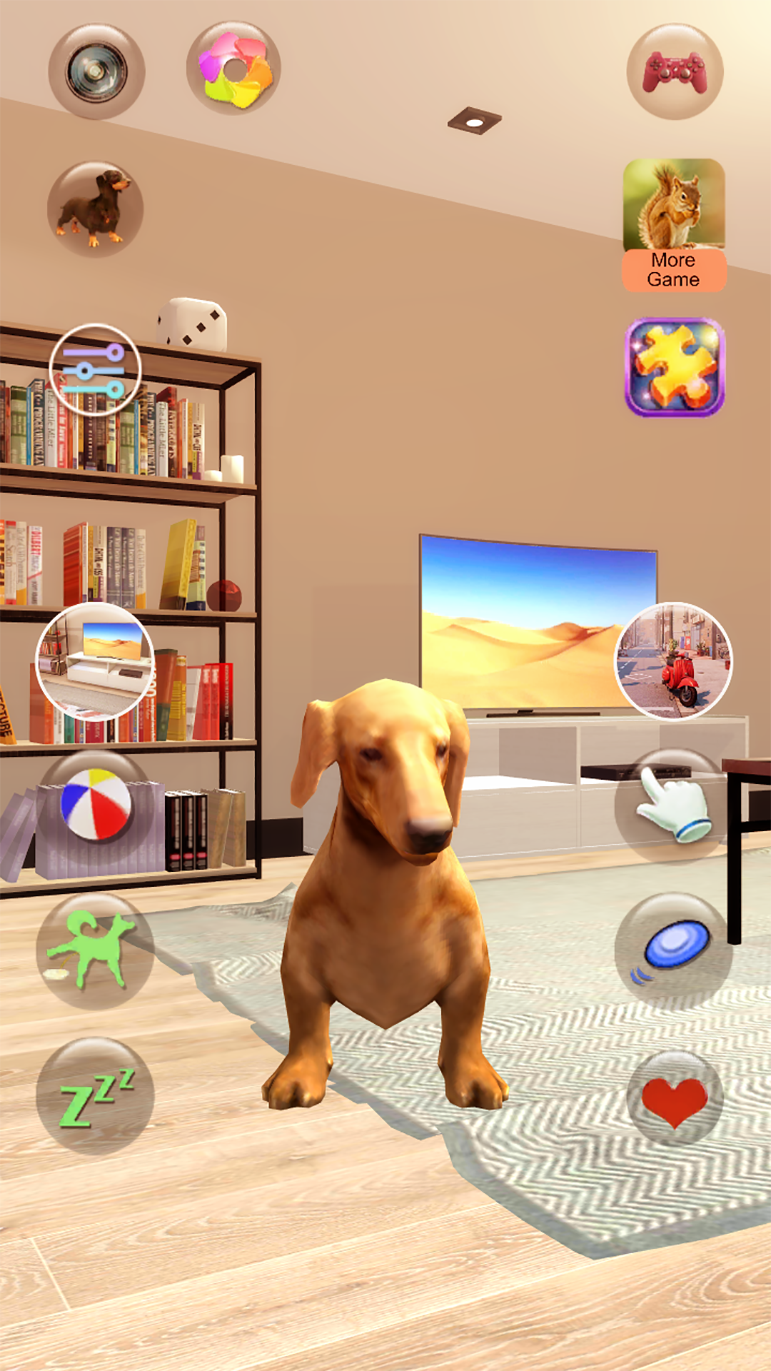 اسکرین شات 8 بازی Talking Dogs