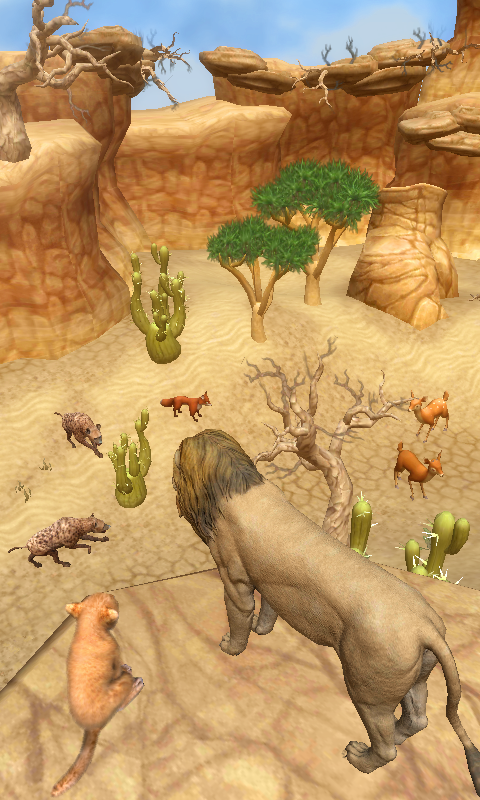 اسکرین شات 3 برنامه Talking Lion