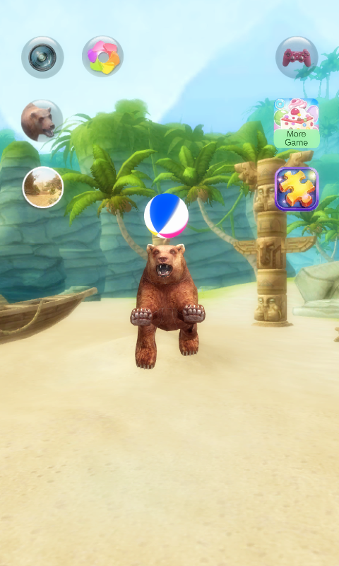 اسکرین شات 6 برنامه Talking Bear