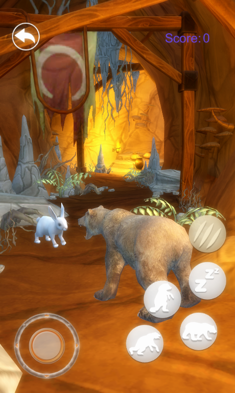 اسکرین شات 5 برنامه Talking Bear