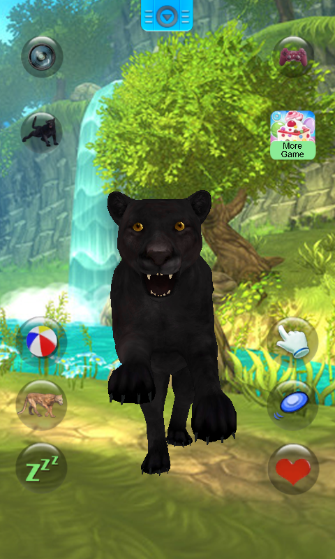 اسکرین شات 2 بازی Talking Black Panther