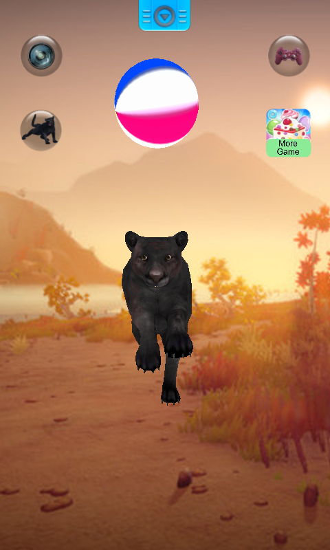 اسکرین شات 3 بازی Talking Black Panther