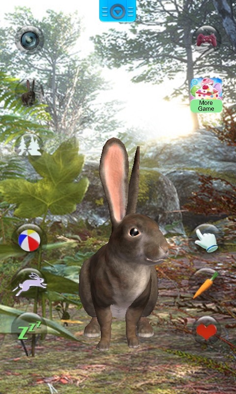 اسکرین شات 1 بازی Talking Rabbit