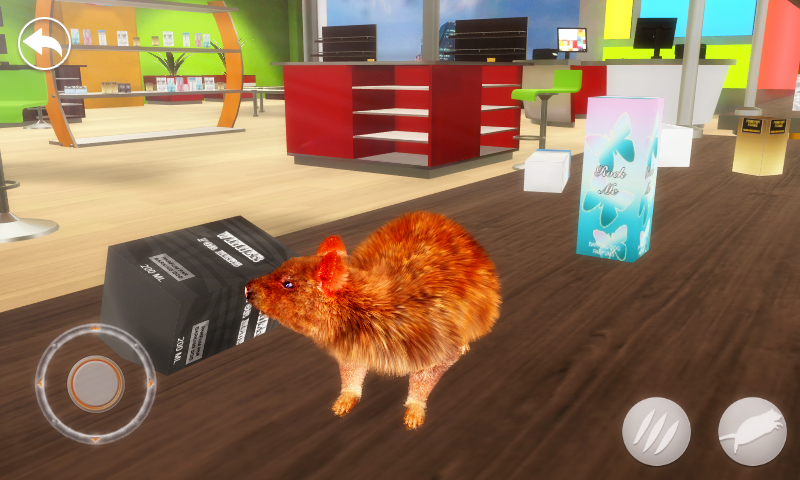 اسکرین شات 1 برنامه Talking Rat