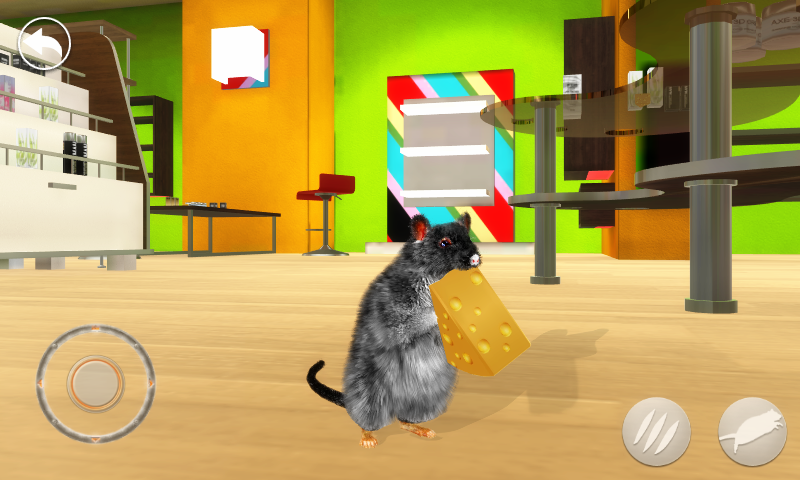اسکرین شات 3 برنامه Talking Rat