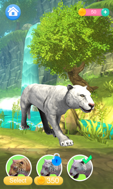 اسکرین شات 2 برنامه Talking Tiger